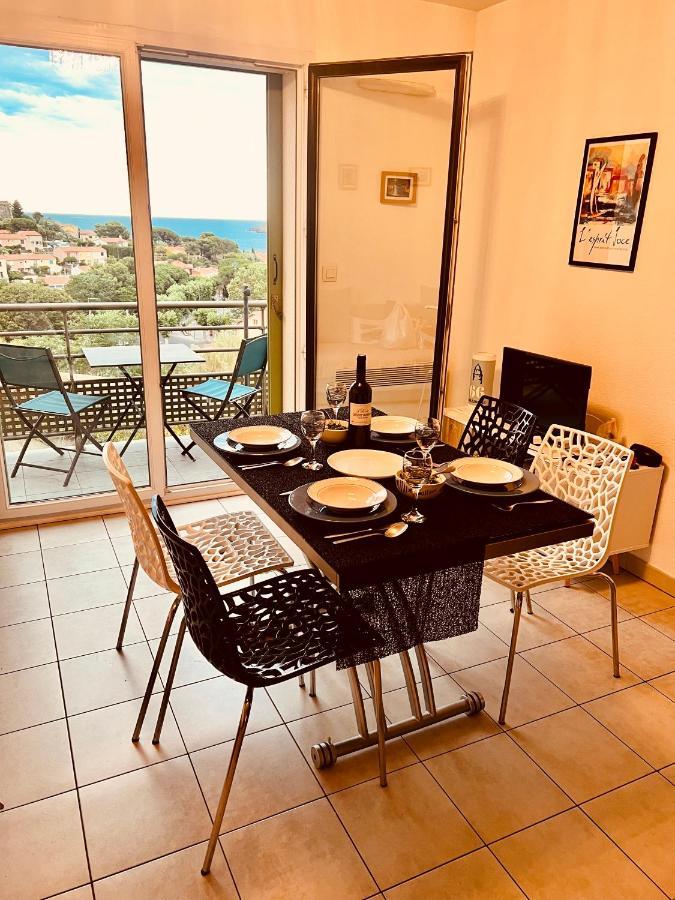 Appartement Sous Le Soleil Vue Mer, Parking Inclus , Clim ,Wifi Collioure Exterior photo