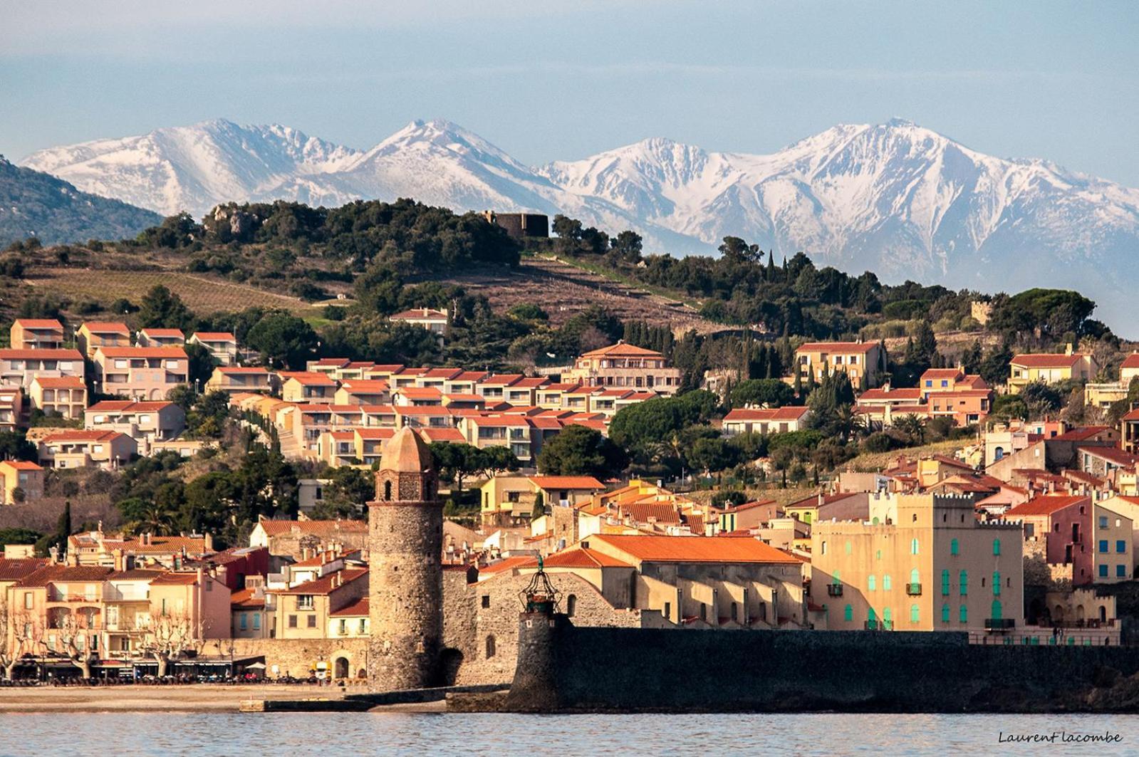Appartement Sous Le Soleil Vue Mer, Parking Inclus , Clim ,Wifi Collioure Exterior photo
